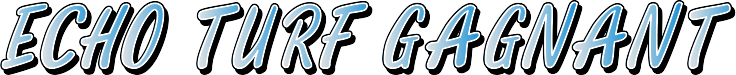 echoturfgagnant