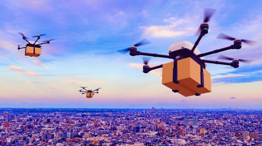 Drones in Delivery Services